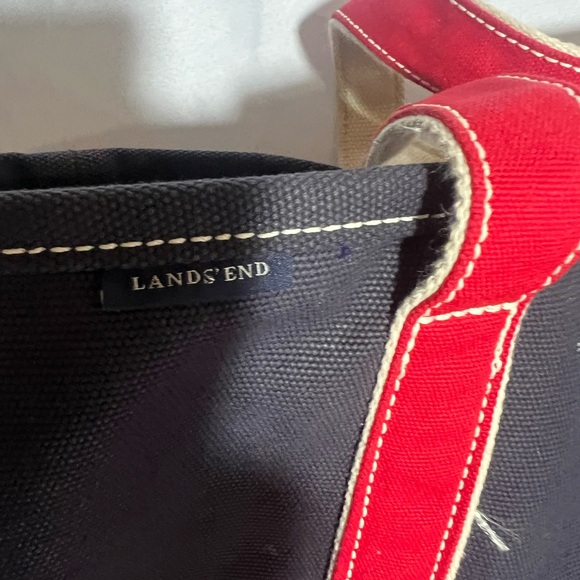 Lands End canvas tote bag - Picture 3 of 9